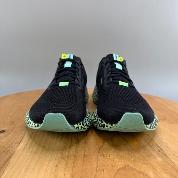 Brooks Launch 8 Womens Size 8 Black Wild Cheetah Running Shoes Cheetah Print - Picture 2 of 9